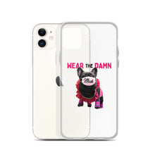 Load image into Gallery viewer, Wear The Damn Mask, iPhone Case
